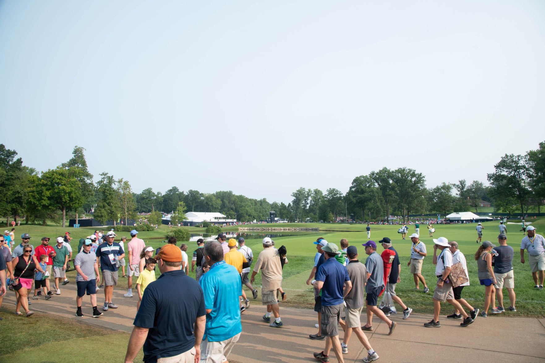 Final round of 100th PGA Championship at Bellerive Country Club